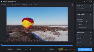 Capture d'écran de l'IA AVCLabs Video Enhancer