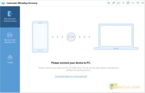 Coolmuster WhatsApp Recovery screenshot