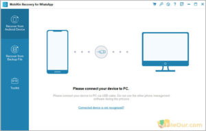 تحميل لقطة شاشة MobiKin Recovery لتطبيق WhatsApp
