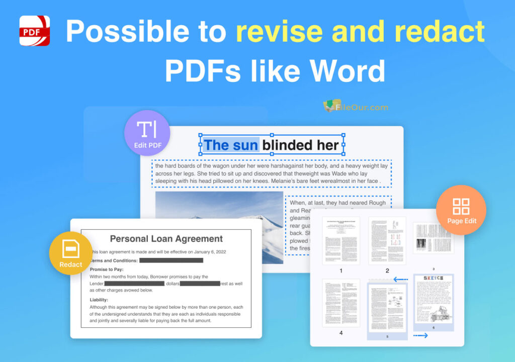لقطة شاشة لبرنامج PDF Reader Pro 2