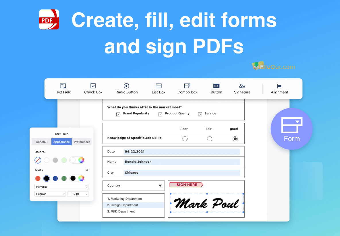 Tangkapan layar PDF Reader Pro 4