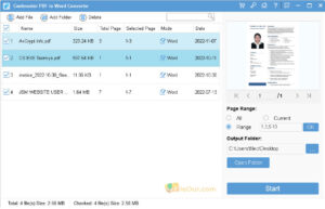 Coolmuster PDF to Word Converter screenshot 2