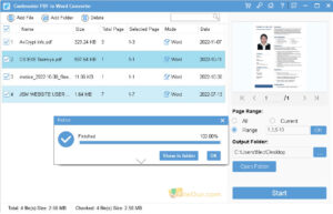 Coolmuster PDF to Word Converter screenshot 4