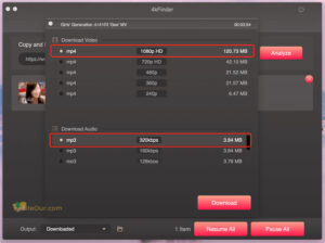 Herunterladen den 4kFinder-Video-Downloader