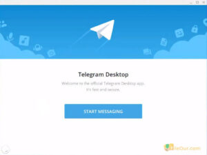 Telegram-skermkiekie