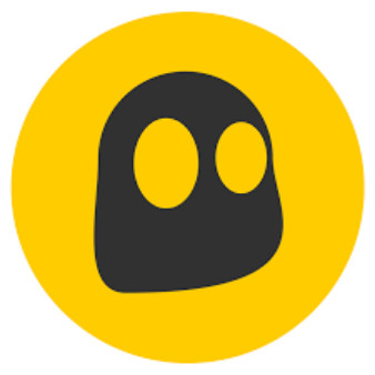 Logotipo e ícone da VPN Cyberghost