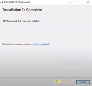 Unduh tangkapan layar NET Framework 4.8.1