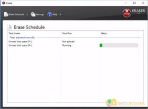 Eraser - Free Disk Wipe Software skermkiekie 2