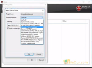 Eraser - Free Disk Wipe Software screenshot 4