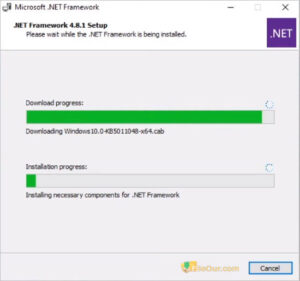 Install NET Framework 4.8.1 screenshot