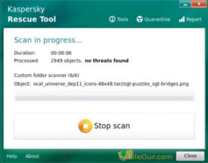 Kaspersky Rescue Disk screenshot 2