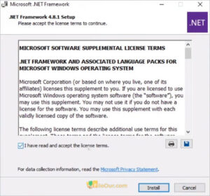 NET Framework 4.8.1 screenshot