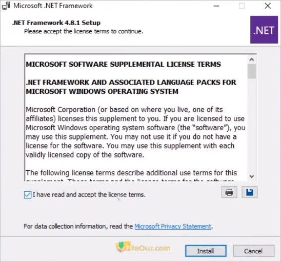 net framework runtime 4.8 windows 10 64 bit