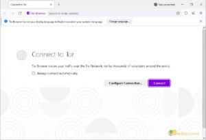 Tor Browser screenshot