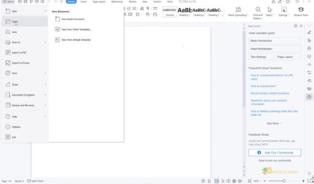 Wps office offline installer for pc download 32 64 bit 