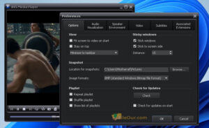 AVS Media Player settings screenshot 3