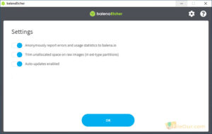 BalenaEtcher for Windows 11 Screenshot
