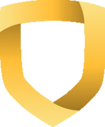 Silné logo VPN, ikona