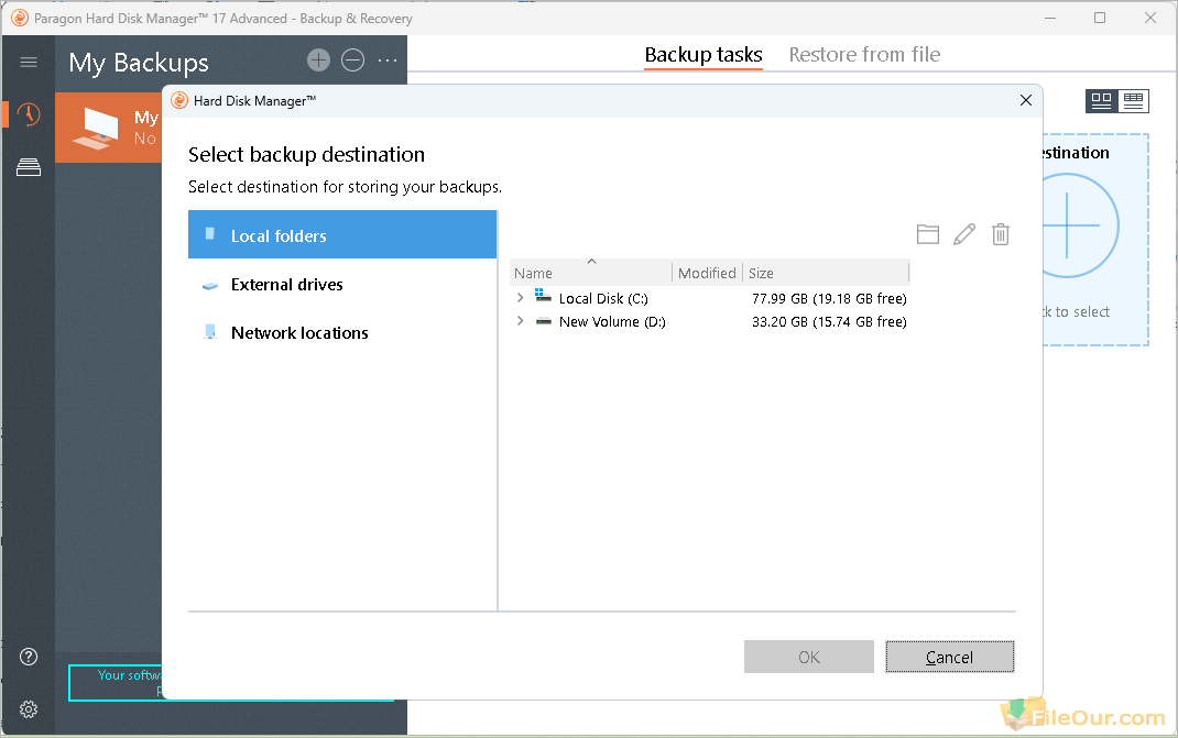 Paragon Hard Disk Manager backup