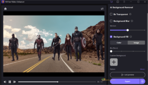 لقطة شاشة HitPaw_Video_Enhancer AI_Background_Remover
