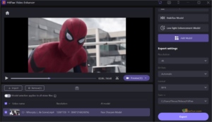 HitPaw Video Enhancer screenshot