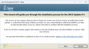 Java Development Kit_setup_screenshot