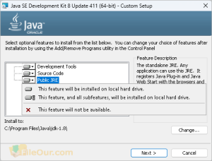 Java 開発キット_セットアップ_スクリーンショット_2