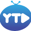 Logotipo do downloader de vídeo acumulado no ano