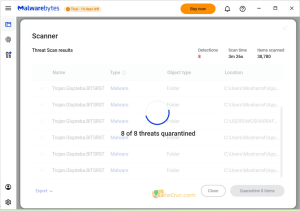 Malwarebytes screenshot 3