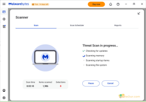 Malwarebytes screenshot 4